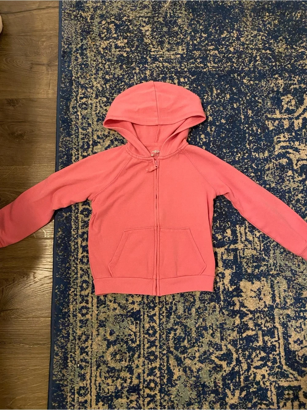 jumping beans Coral Pink Zip Hoodie for Kids